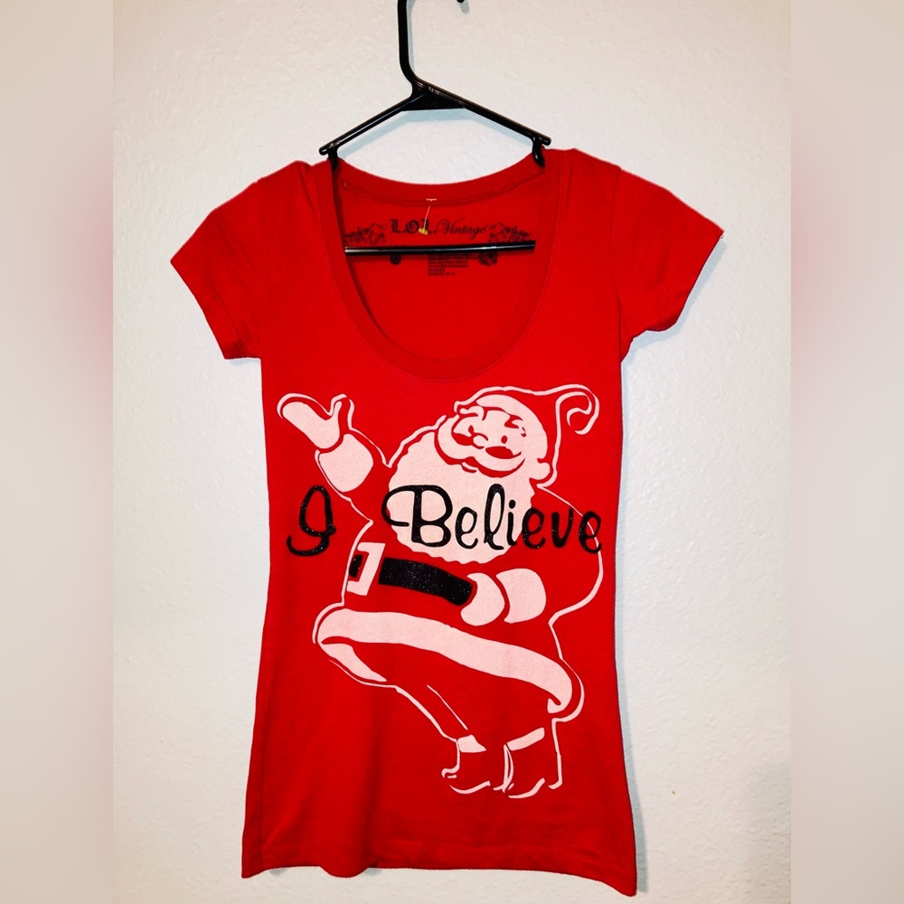 Santa Claus Vintage Look Christmas Shirt